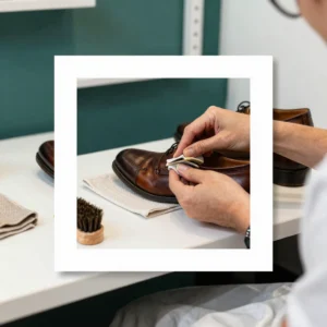 Soin des chaussures en cuir